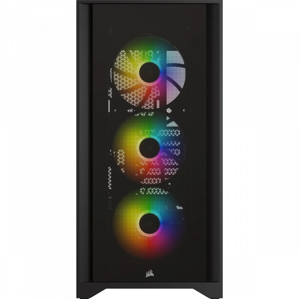 Корпус Corsair iCUE 4000X RGB Mid-Tower, чёрный — 2