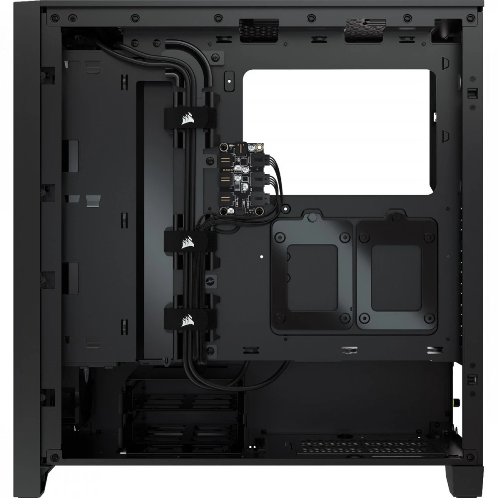 Корпус Corsair iCUE 4000X RGB Mid-Tower, чёрный — 4