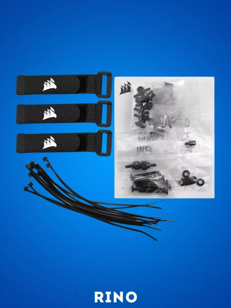 Корпус Corsair iCUE 4000X RGB Mid-Tower, белый