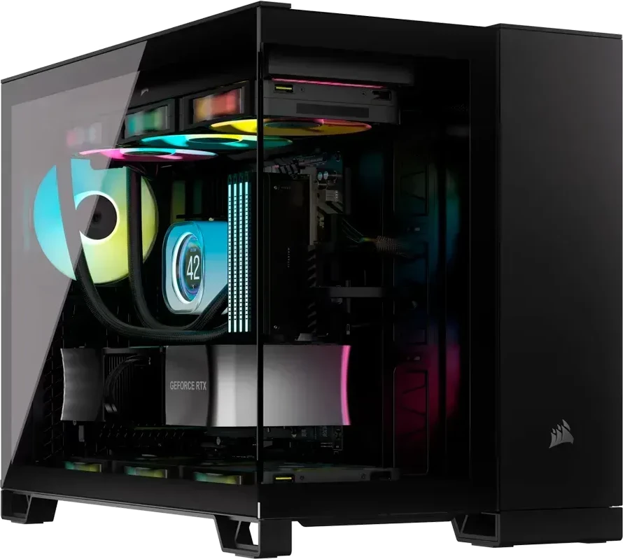 Корпус Corsair 2500X mATX Mid-Tower, чёрный — 2
