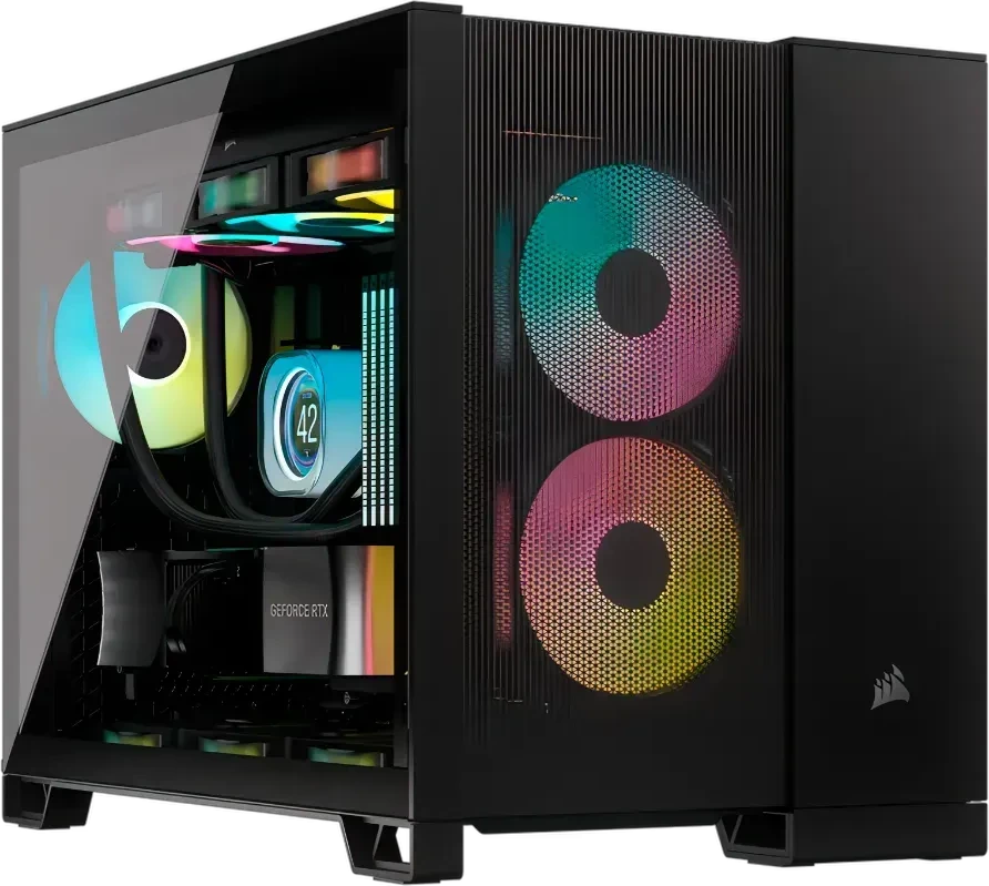 Корпус Corsair 2500D AIRFLOW Micro-ATX, чёрный