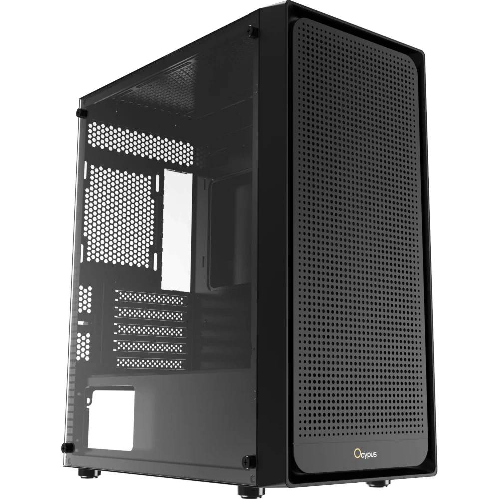 Корпус Ocypus Gamma C50, mATX/ITX, 3xUSB, чёрный — 2