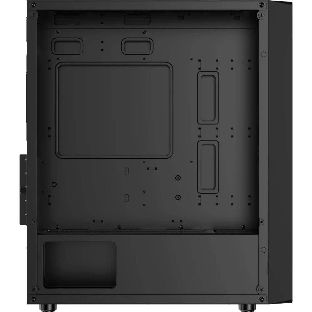 Корпус Ocypus Gamma C50, mATX/ITX, 3xUSB, чёрный — 5