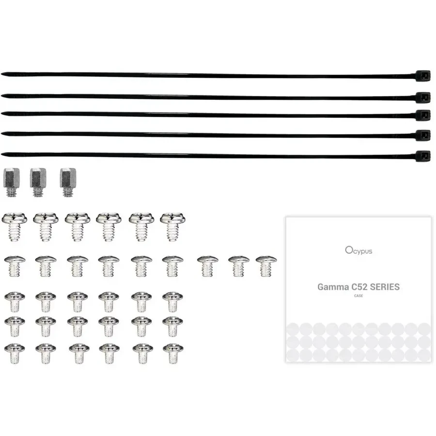 Корпус Ocypus Gamma C52 mATX/ITX 3xUSB, белый — 5