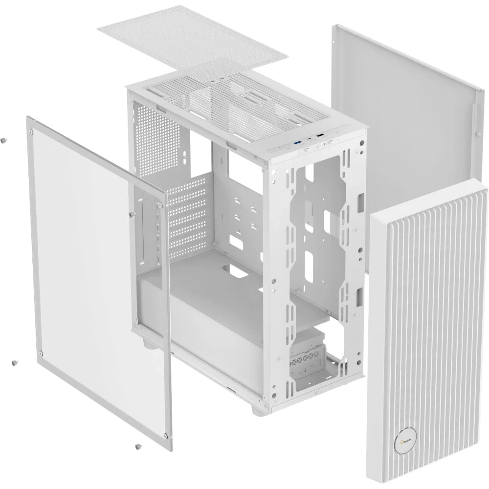 Корпус Ocypus Gamma C70 ATX/mATX с ARGB, белый — 5