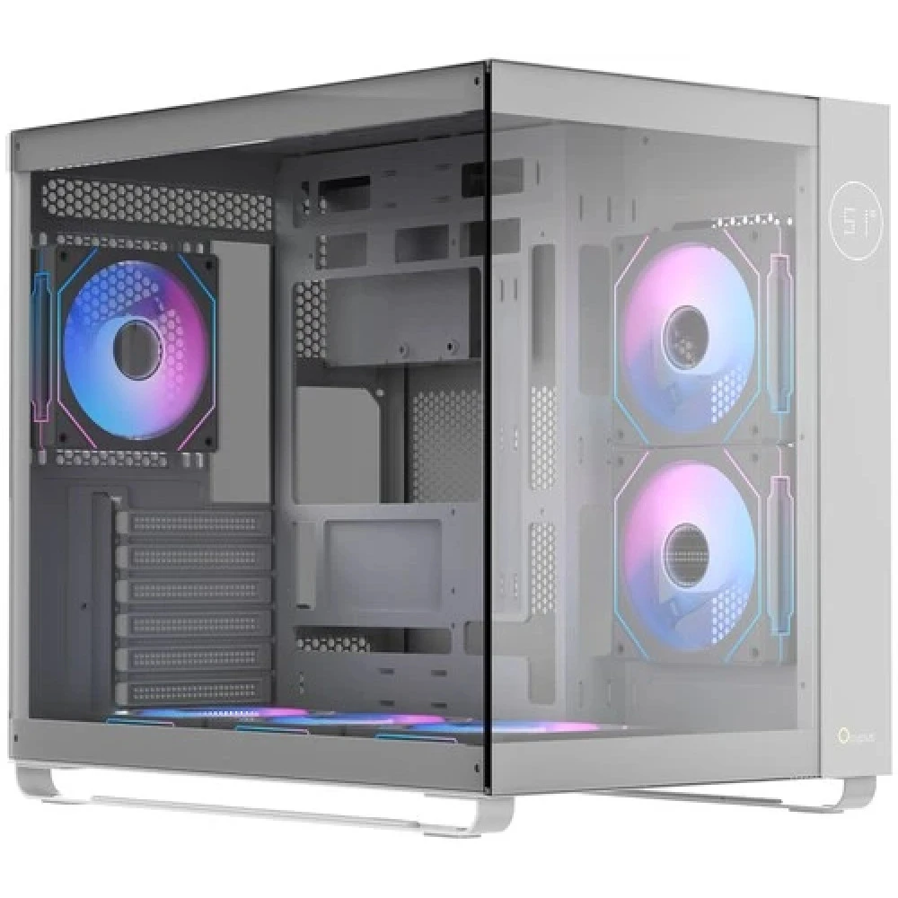 Корпус Ocypus Iota C70 ATX/mATX с ARGB 6 вент., белый — 4