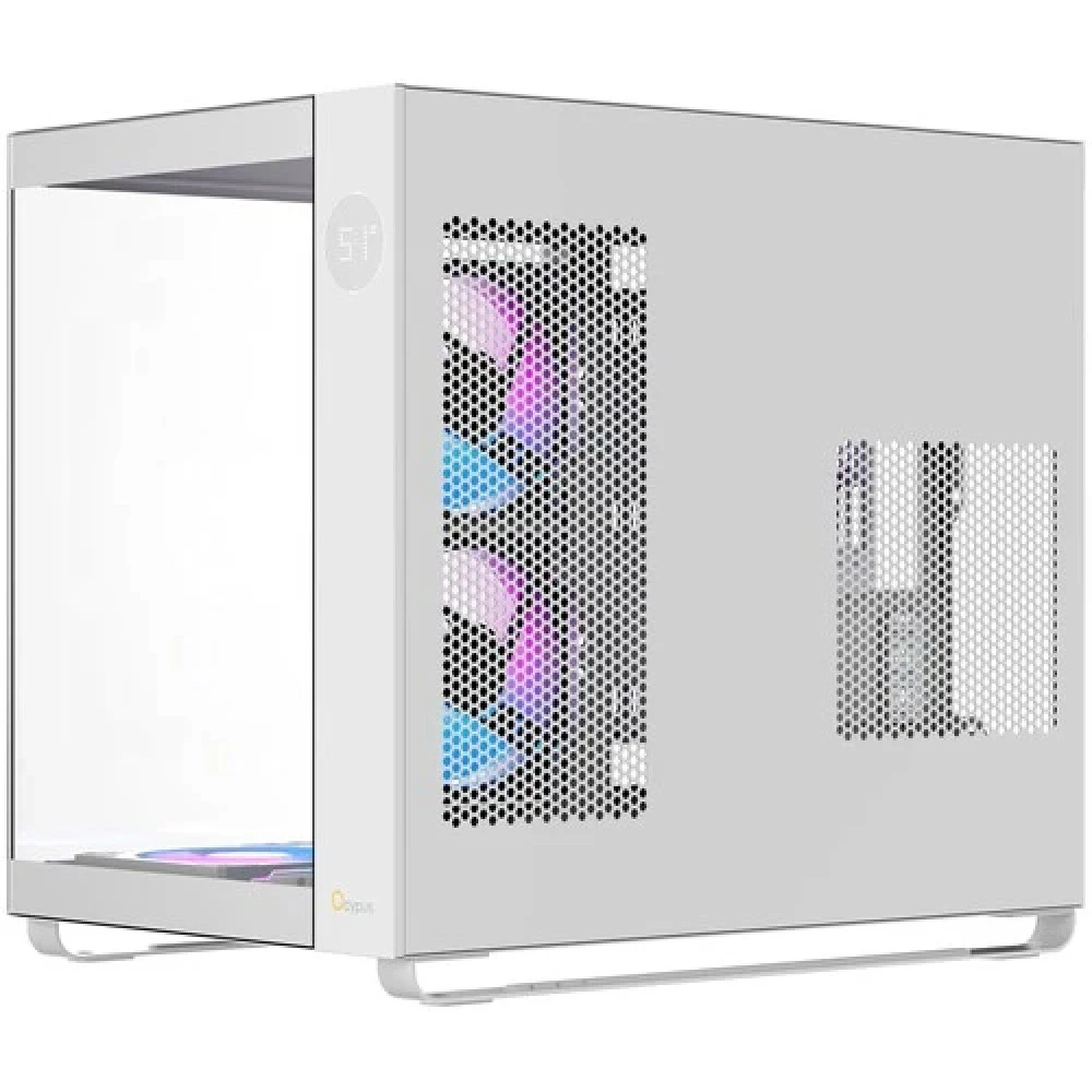 Корпус Ocypus Iota C70 ATX/mATX с ARGB 6 вент., белый — 5