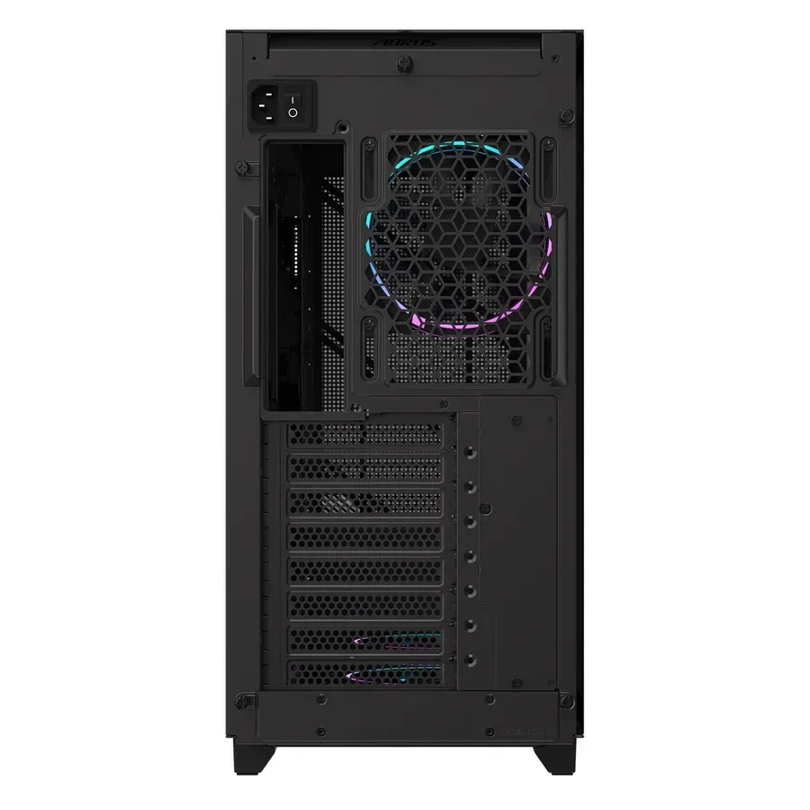 Корпус GigaByte AORUS C400 GLASS, ATX, чёрный — 4