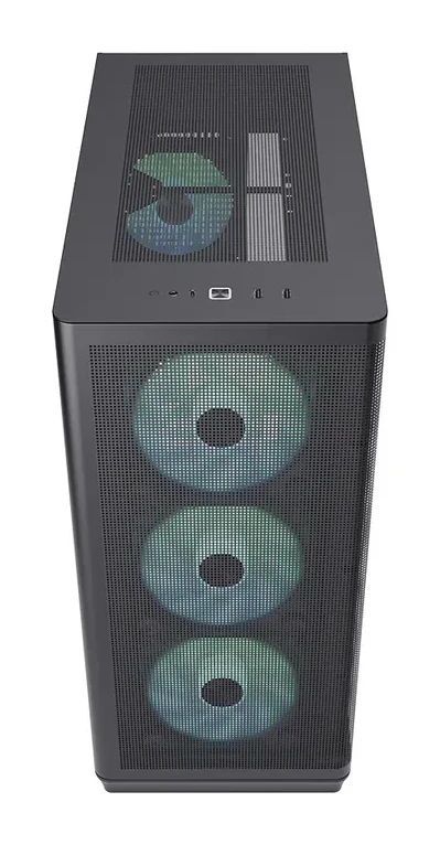 Корпус Aerocool APNX C1 BK, ATX/Micro ATX, ARGB кулер