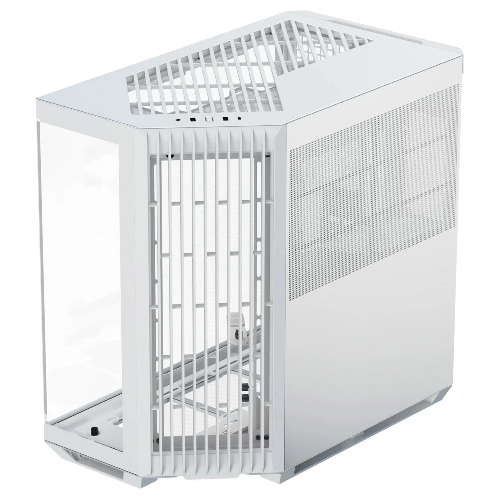 Корпус Aerocool APNX V1 W, ATX/Micro ATX, USB Type-C, белый — 2