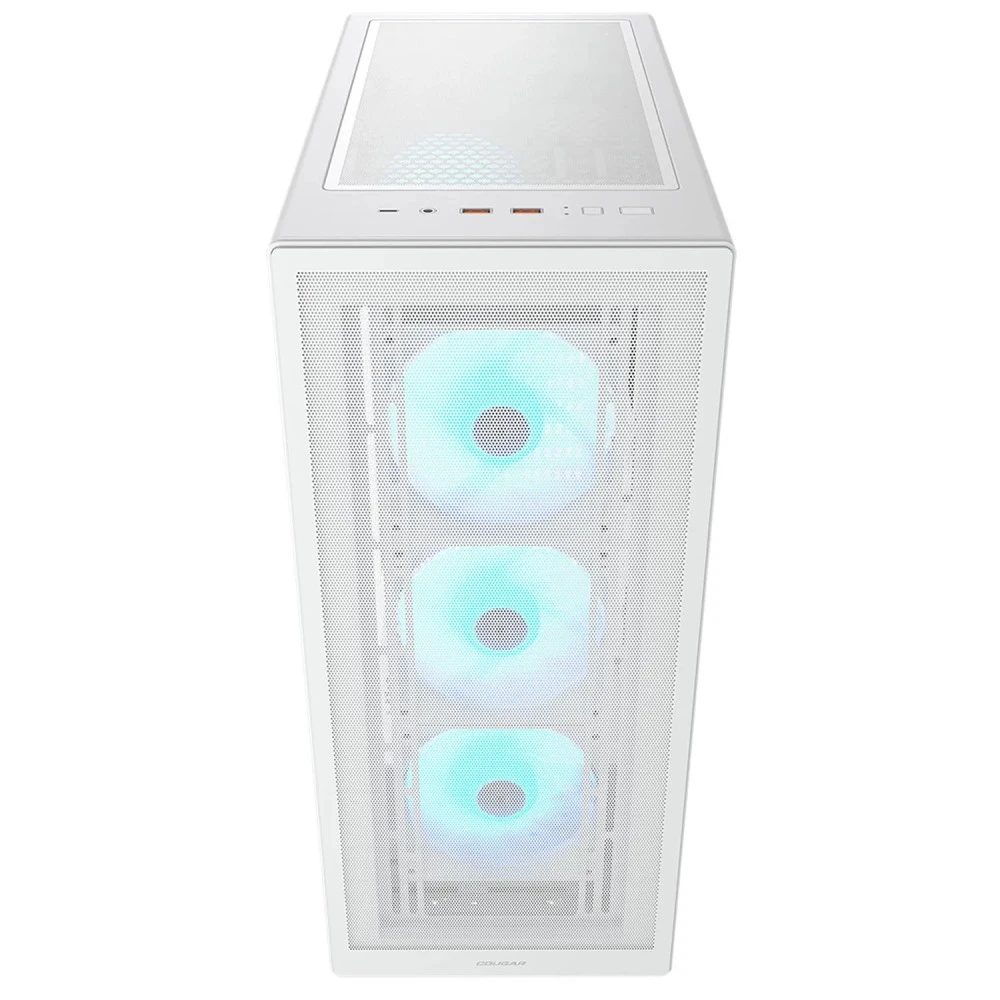 Корпус Cougar MX220 RGB White, ATX/Micro ATX/Mini ITX, ARGB — 3