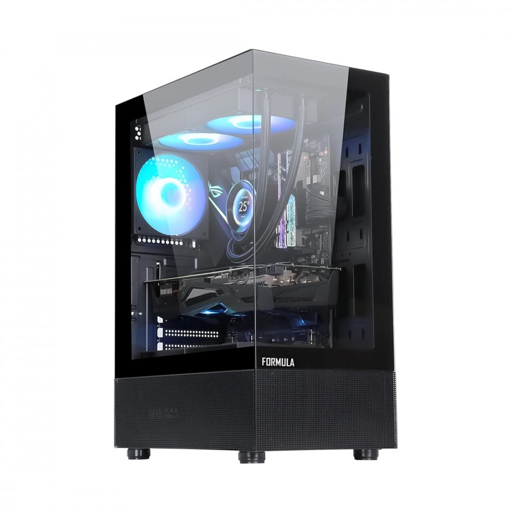 Корпус Formula V Crystal Z1+ Black, ATX/mATX/Mini-ITX, RGB