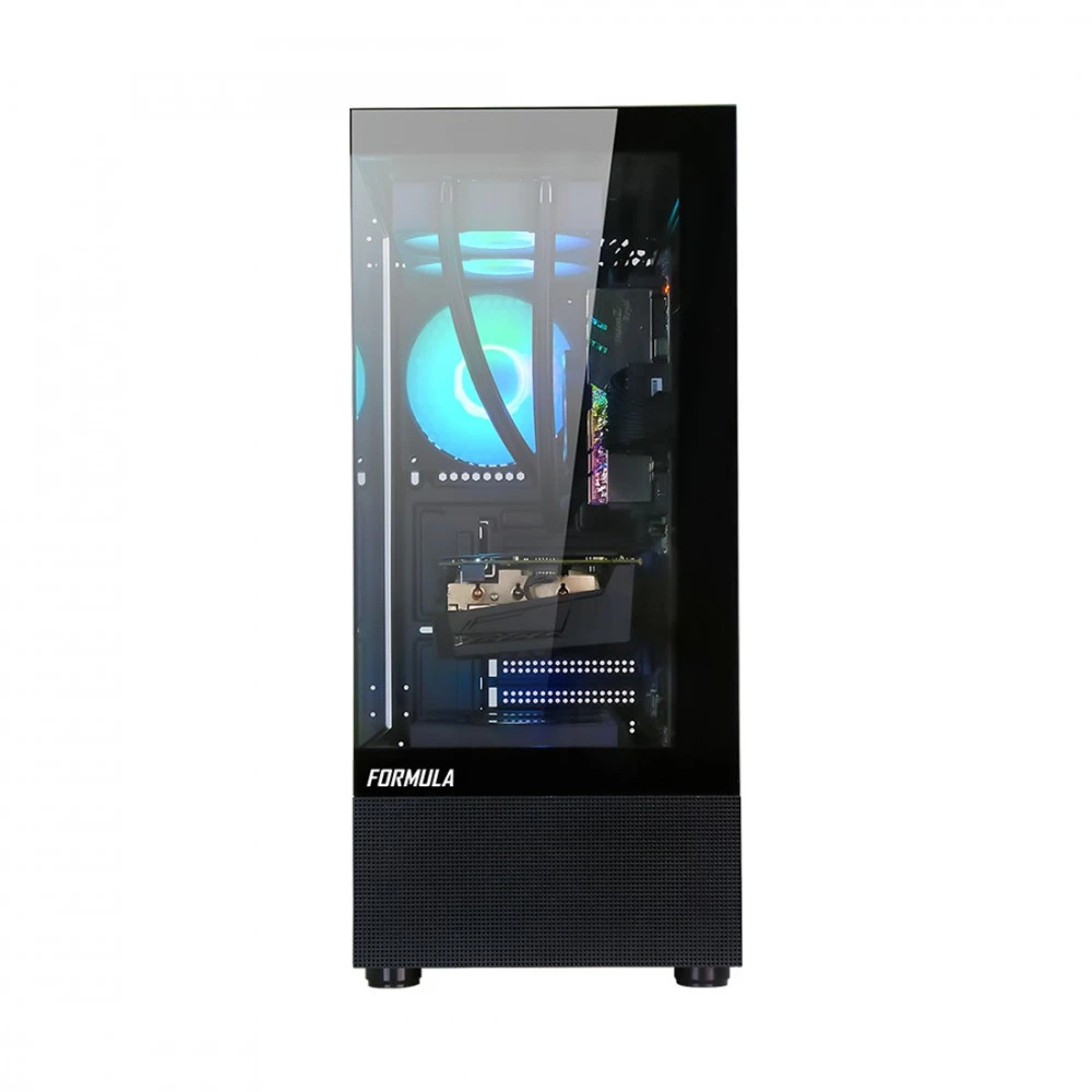Корпус Formula V Crystal Z1+ Black, ATX/mATX/Mini-ITX, RGB — 2