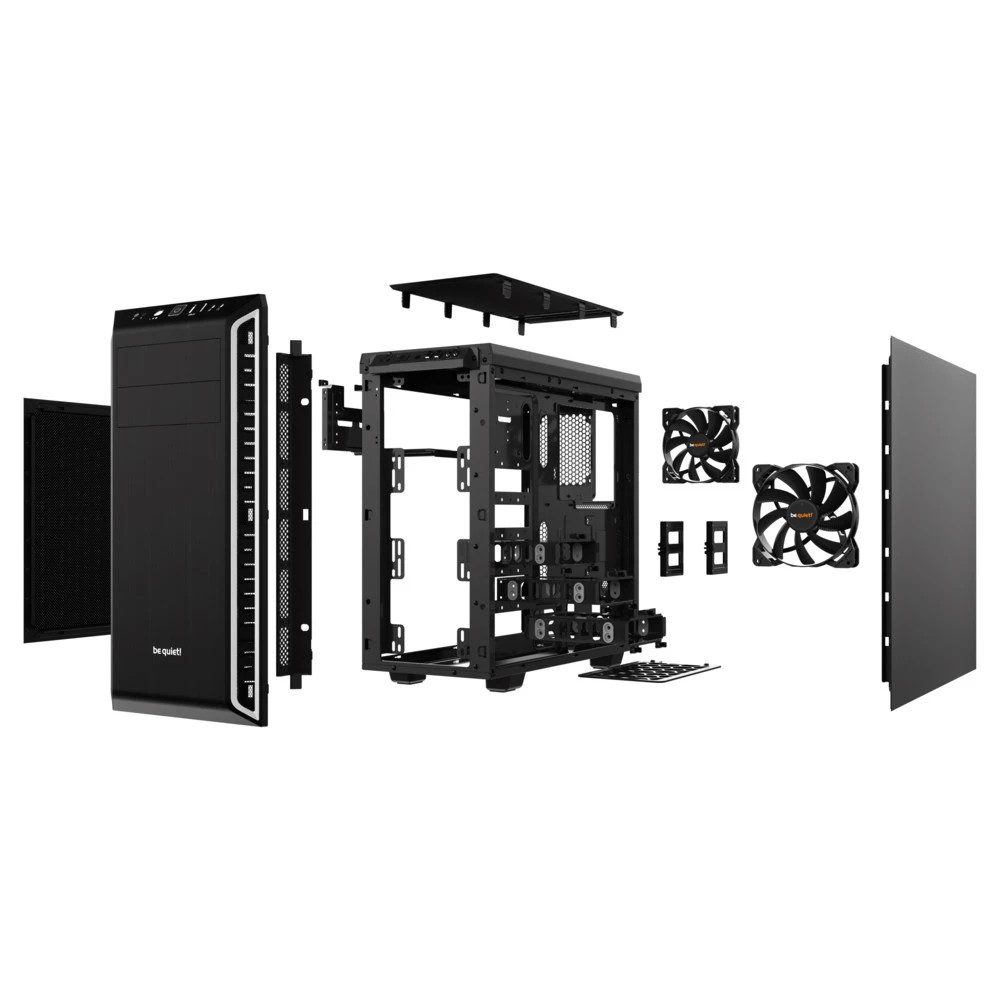 Корпус Be Quiet Pure Base 600, Midi-Tower, серый — 4