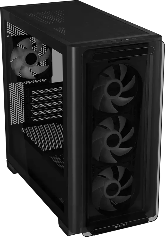 Корпус ASUS A23 PLUS mATX/ITX TG ARGB Black — 3