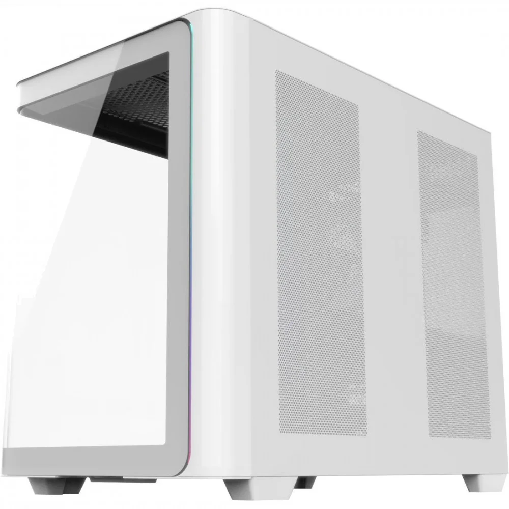 Корпус FSP M580-WP ATX Mid-Tower TG White — 2
