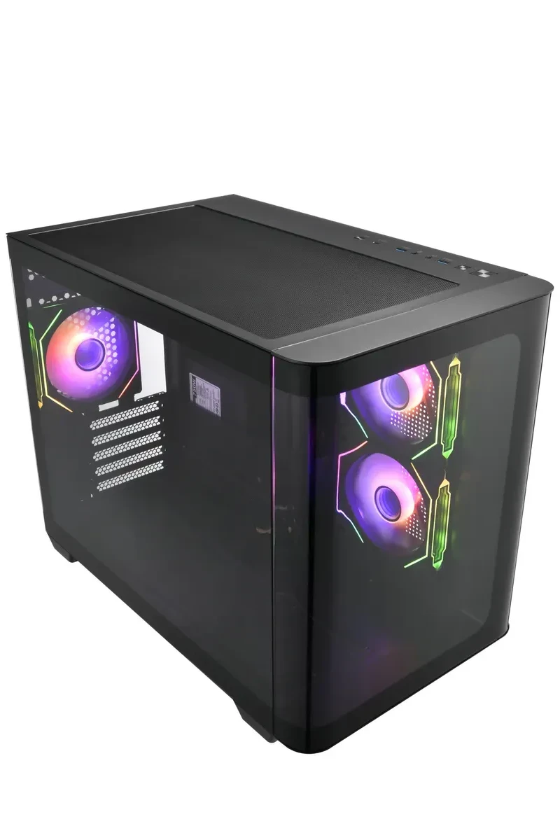 Корпус FSP S380-BA Mid-Tower mATX ARGB Black — 4
