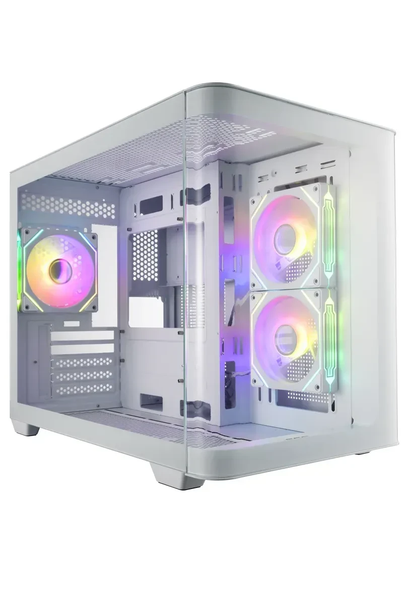 Корпус FSP S380-WA Mid-Tower mATX ARGB White — 2