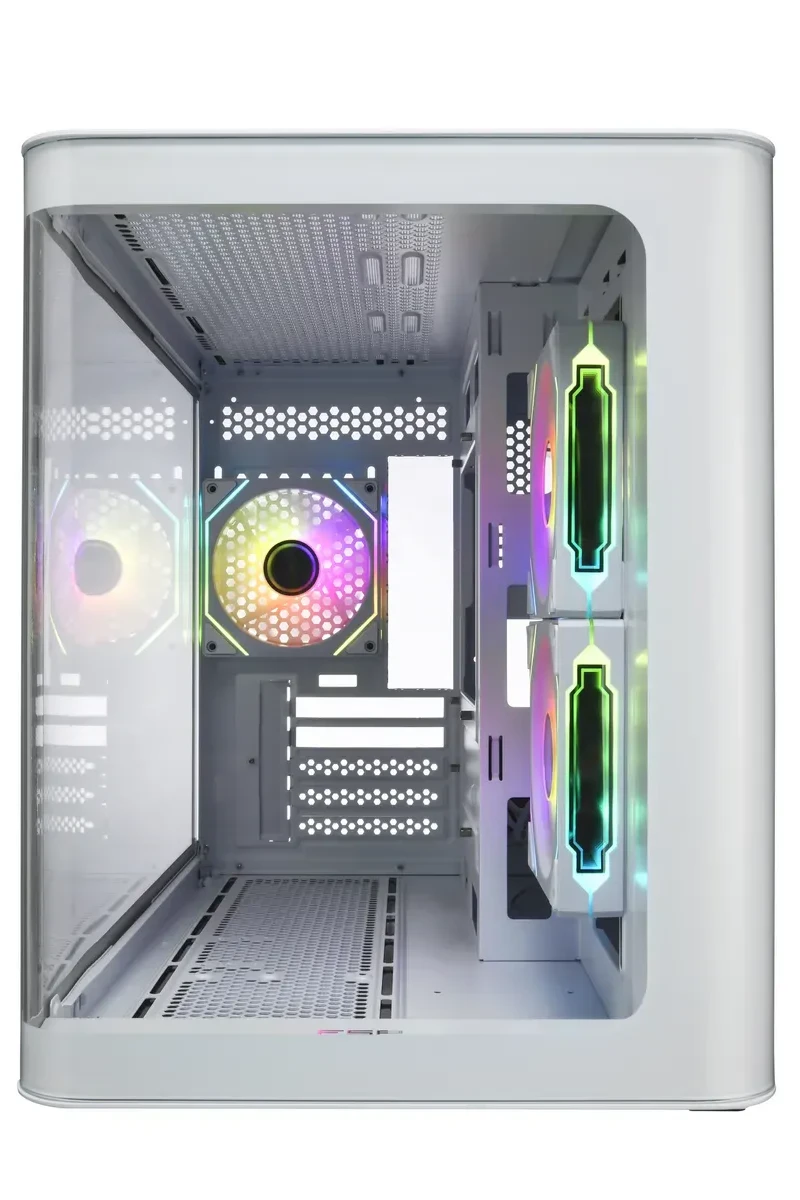 Корпус FSP S380-WA Mid-Tower mATX ARGB White — 4