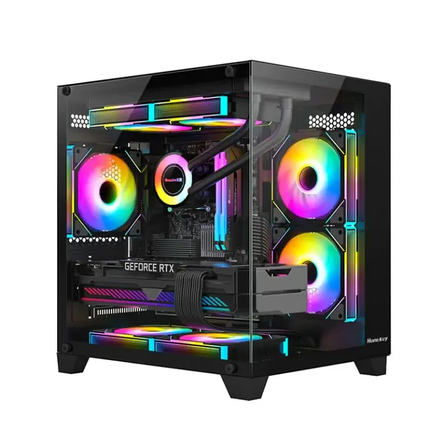 Корпус Huntkey S900 Micro ATX/Mini-ITX чёрный
