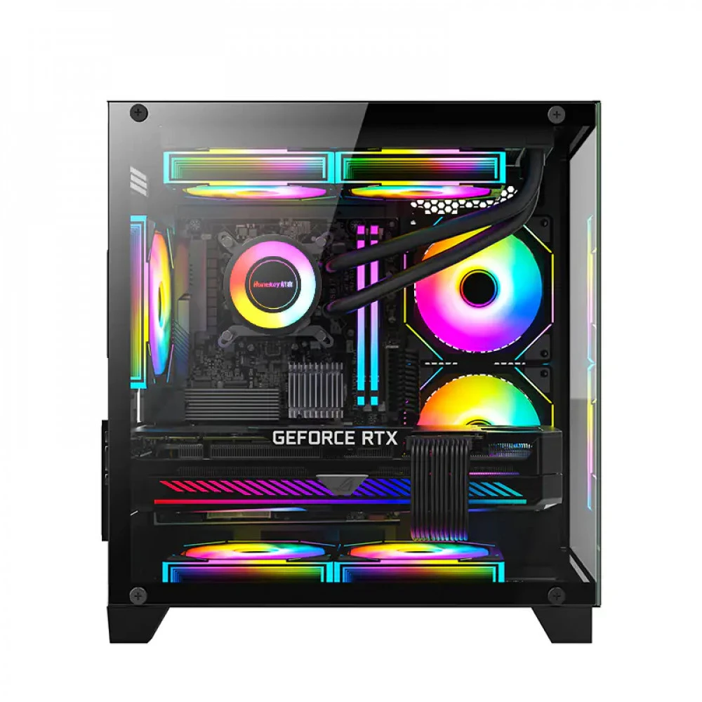 Корпус Huntkey S900 Micro ATX/Mini-ITX чёрный — 3