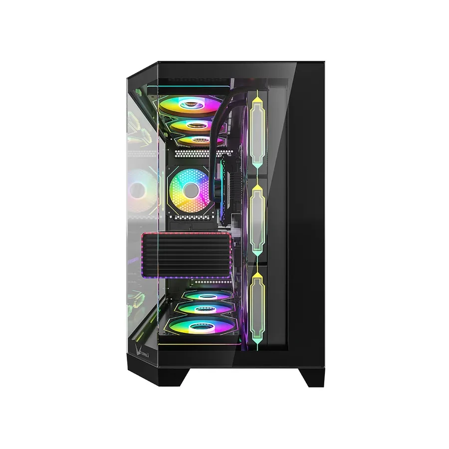 Корпус Formula V Crystal Z6 Floe ATX/Micro ATX чёрный — 2
