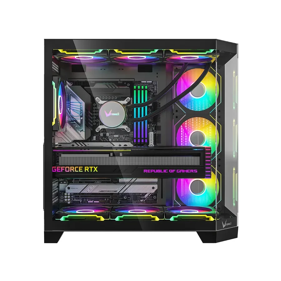 Корпус Formula V Crystal Z6 Floe ATX/Micro ATX чёрный — 3