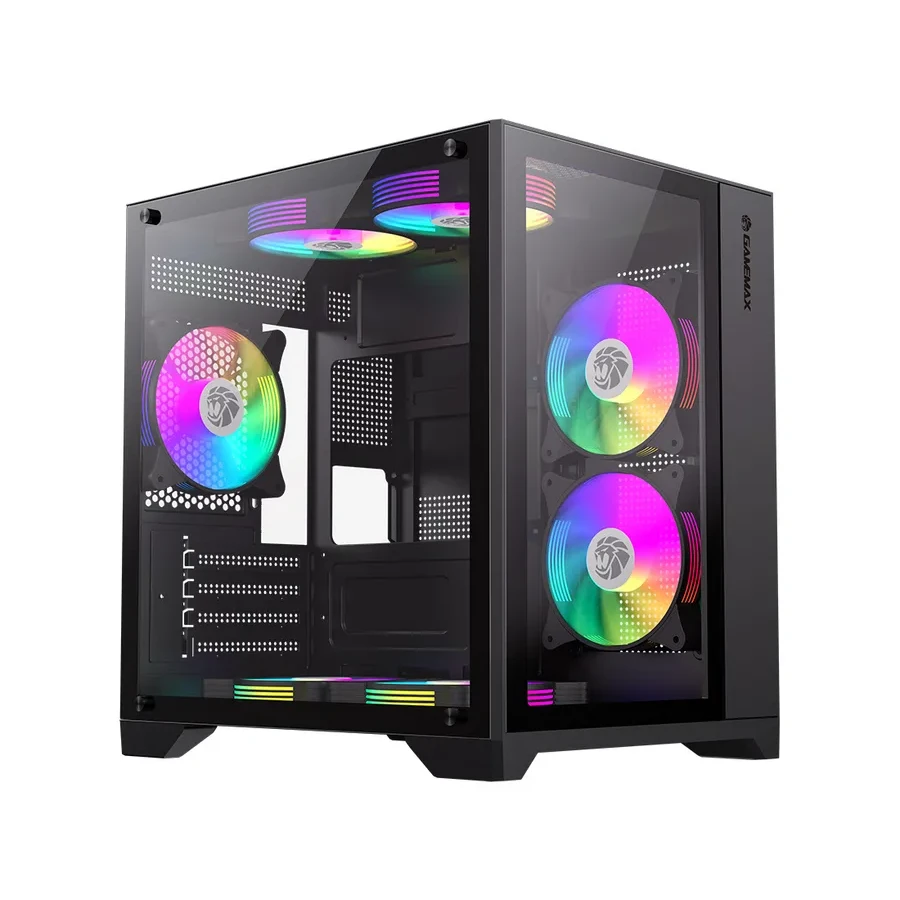 Корпус Gamemax Infinity Mini BK M-ATX чёрный — 2