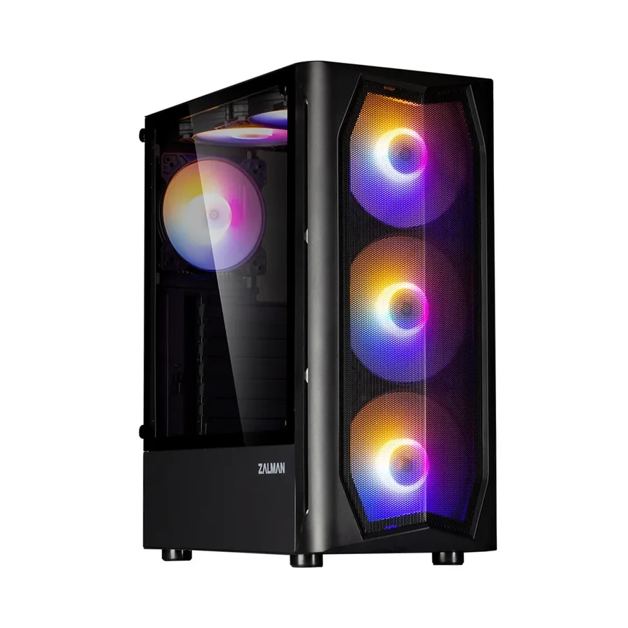 Корпус Zalman N4 Rev.1 ATX/mATX/Mini-ITX чёрный — 2