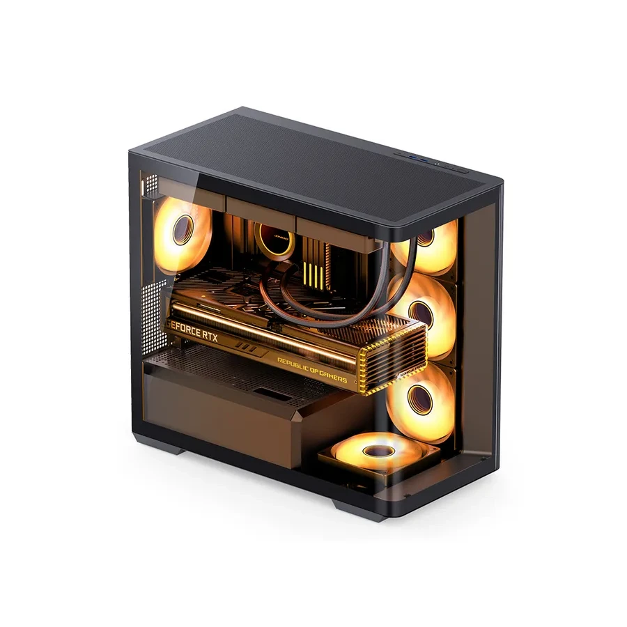 Корпус Jonsbo D300 Mini-Tower ITX/M-ATX чёрный — 3