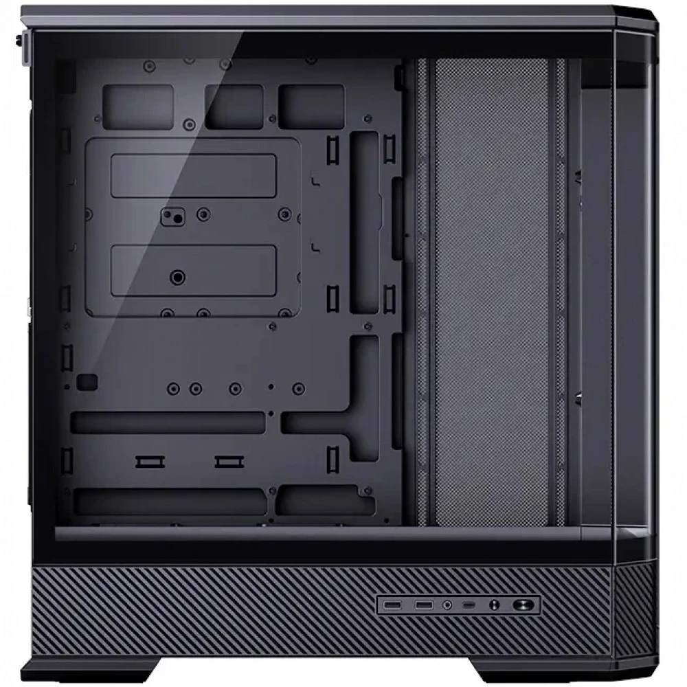Корпус Jonsbo D400 Black Mid-Tower ATX чёрный — 5