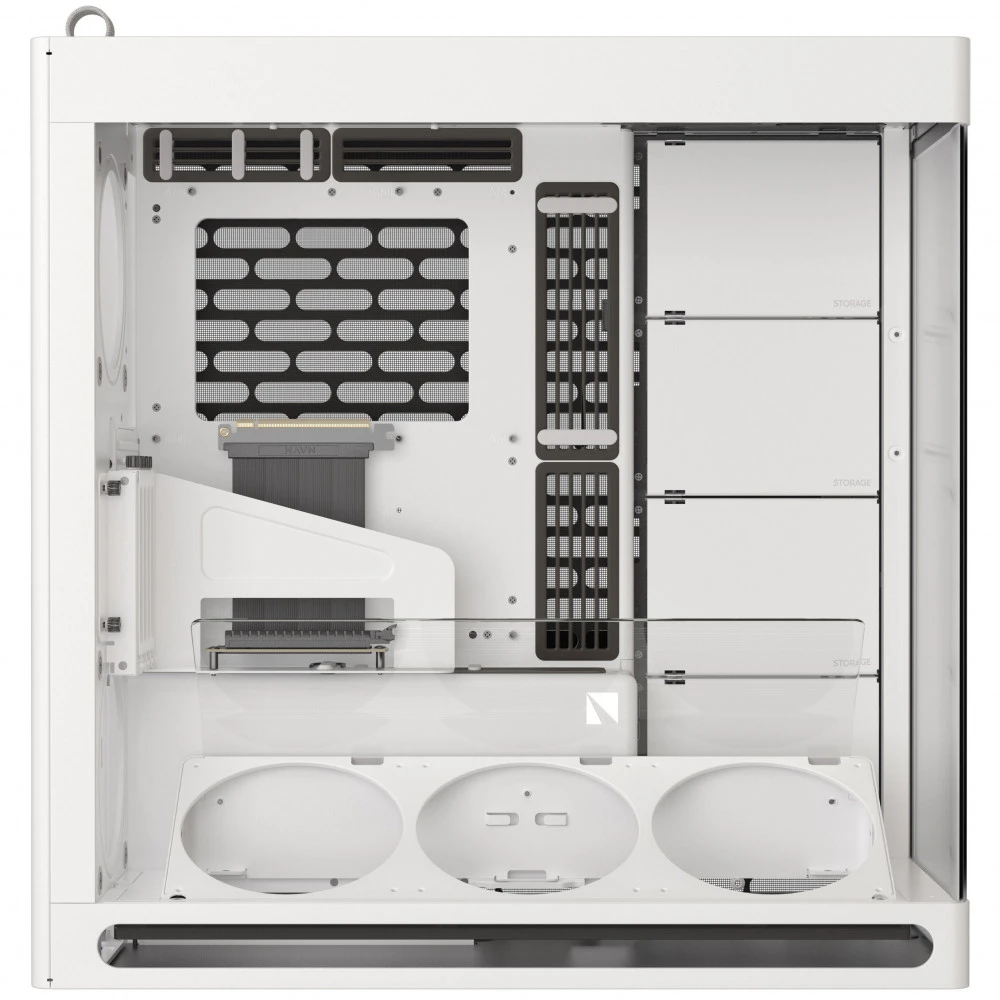 Корпус HAVN HS 420 VGPU WH, E-ATX/ATX, Белый — 4