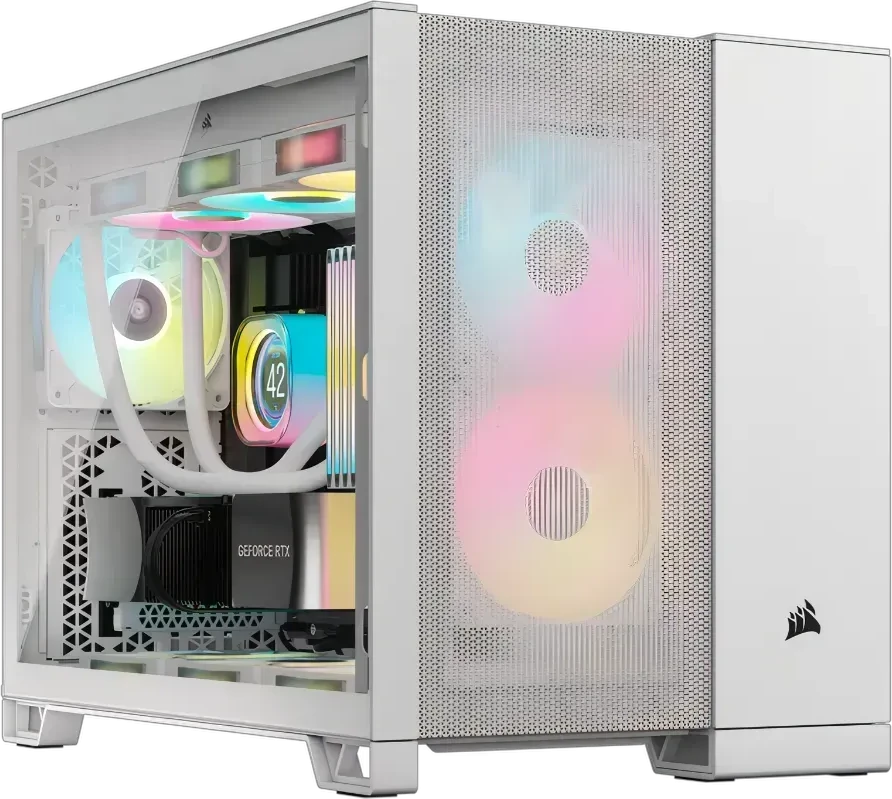 Корпус Corsair 2500D Airflow, Mid Tower, белый