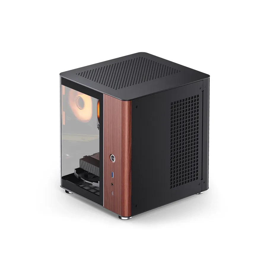 Корпус Jonsbo TK-0, Micro-Tower, Mini-ITX, чёрный — 3
