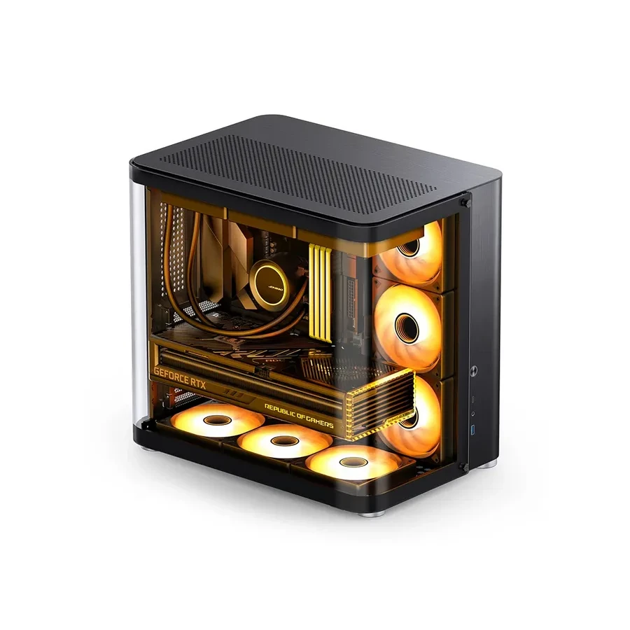 Корпус Jonsbo TK-2, Mid-Tower, ATX/Micro-ATX/Mini-ITX