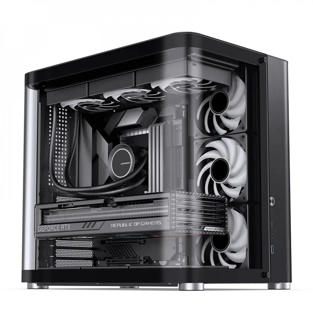 Корпус Jonsbo TK-2, Mid-Tower, ATX/Micro-ATX/Mini-ITX — 3