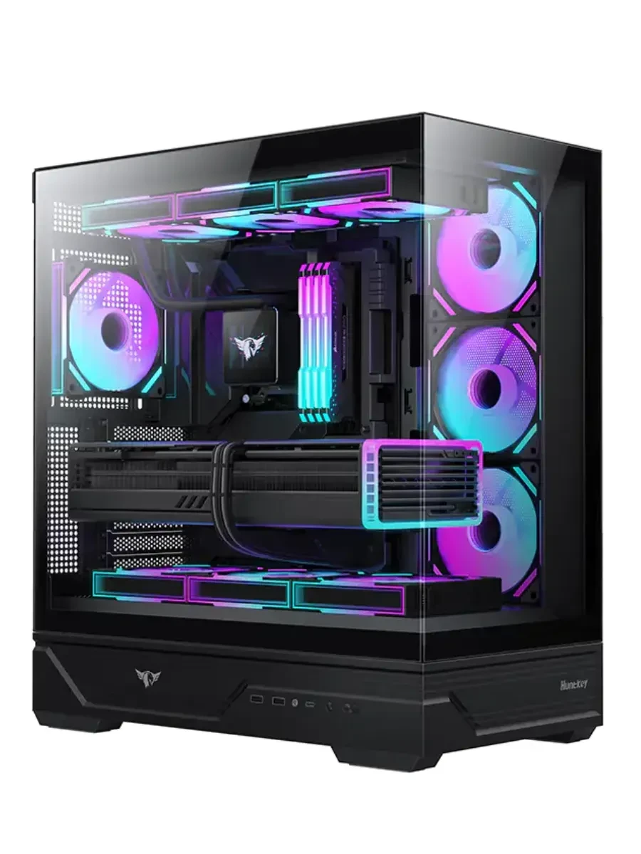 Корпус ATX Huntkey MVP Destiny B, midi tower, чёрный