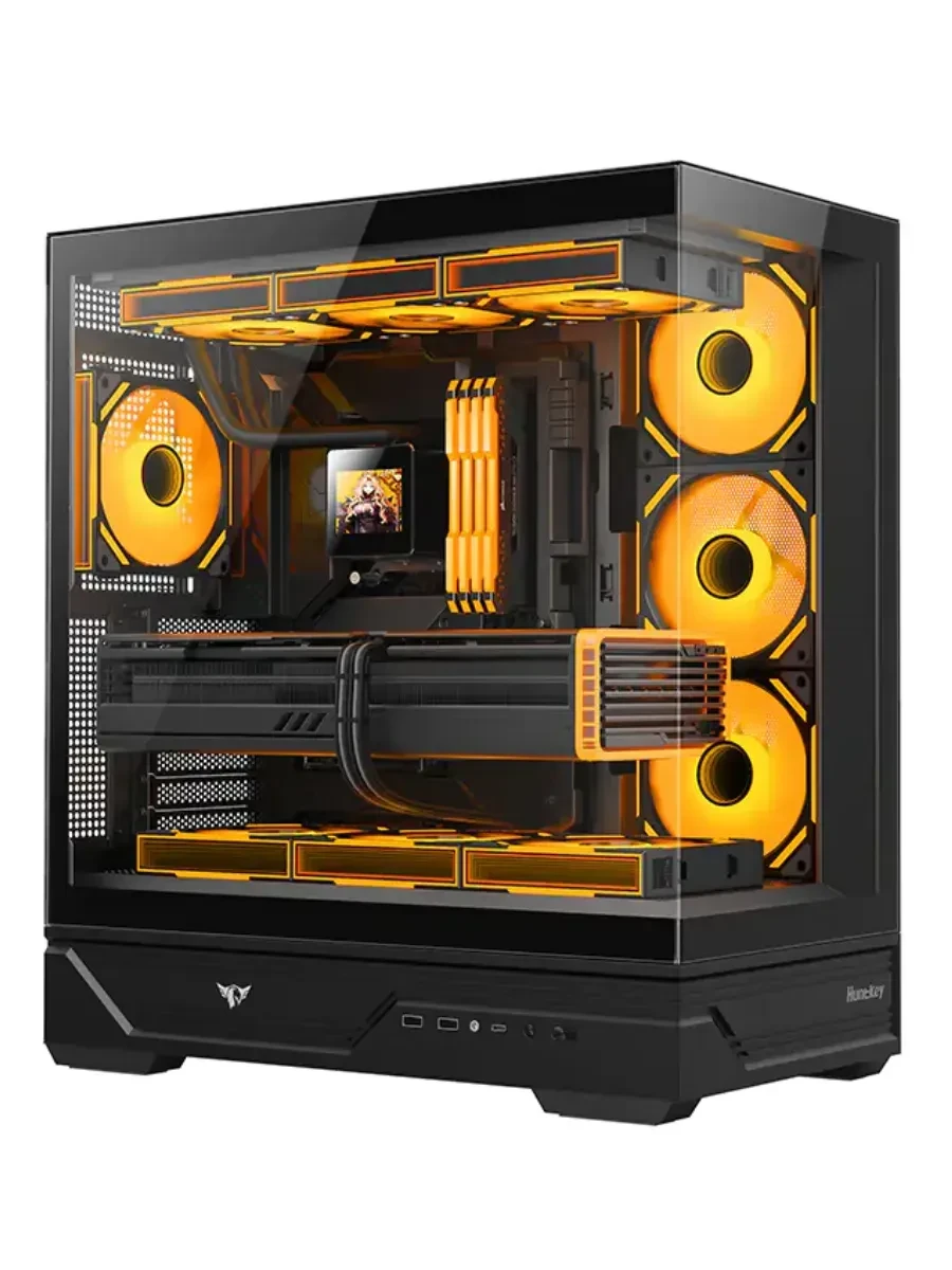 Корпус ATX Huntkey MVP Destiny B, midi tower, чёрный — 2