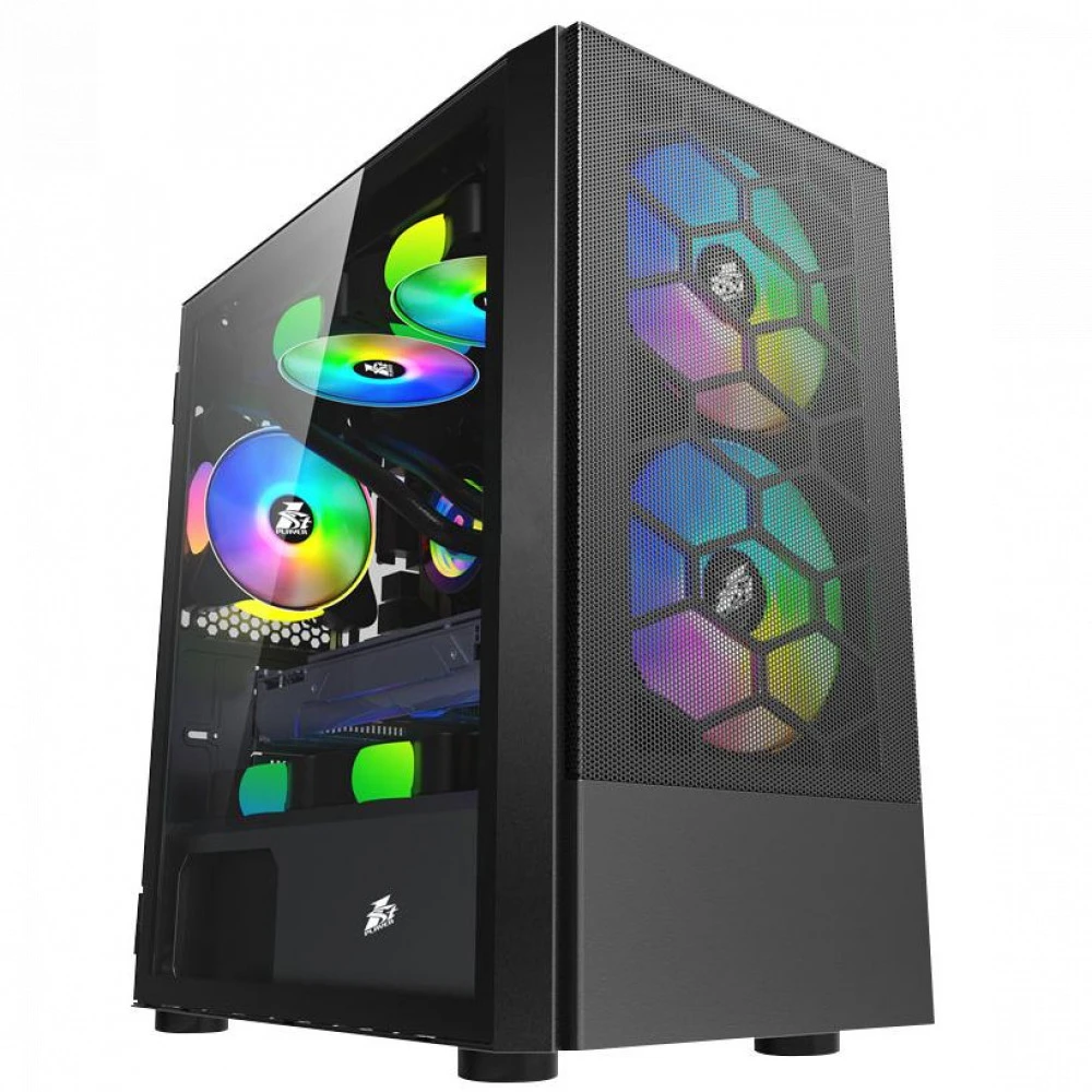 Корпус 1STPLAYER FIREBASE X4-M, черный, без Б/П — 4