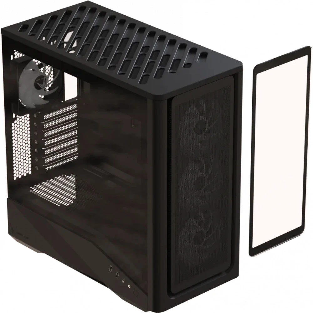 Корпус Formula V Air Power G9 DUO Black, ATX, 4x120mm ARGB — 4