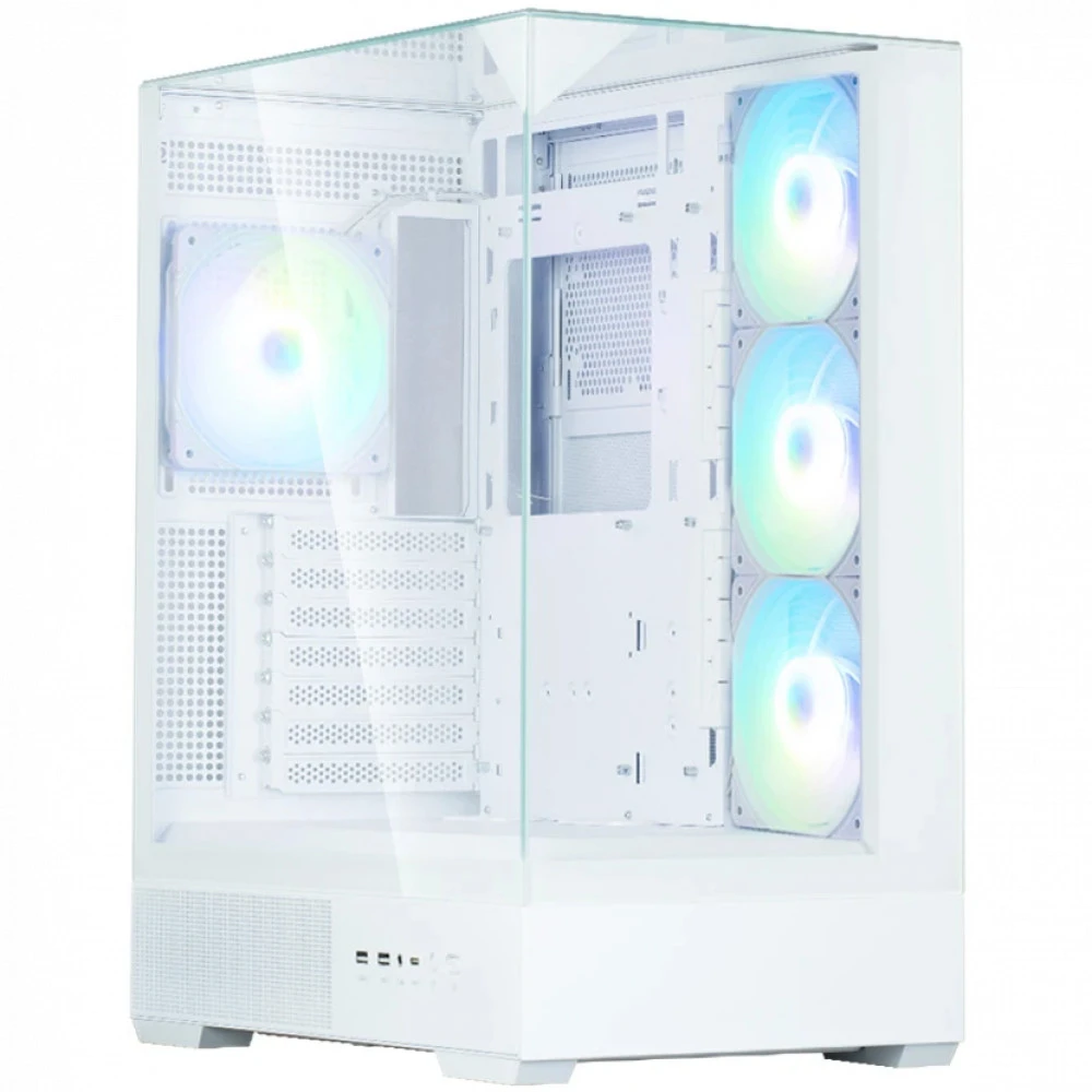 Корпус Zalman P40 Prism Plus White, ATX, белый — 4