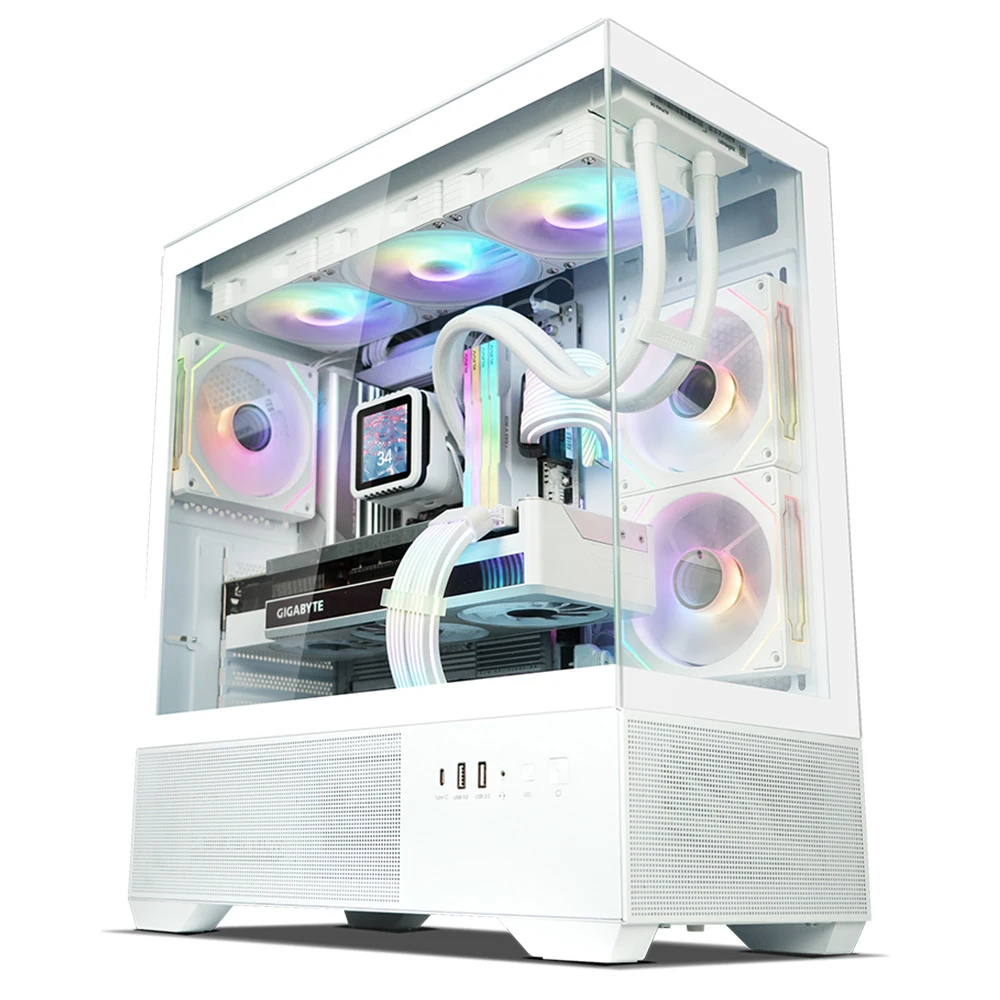 Корпус Zalman CHRONIX V2 White, ATX, белый — 3
