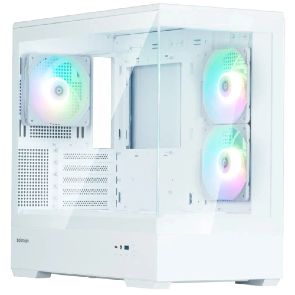 Корпус Zalman P30 White V2, Micro-ATX, белый — 2
