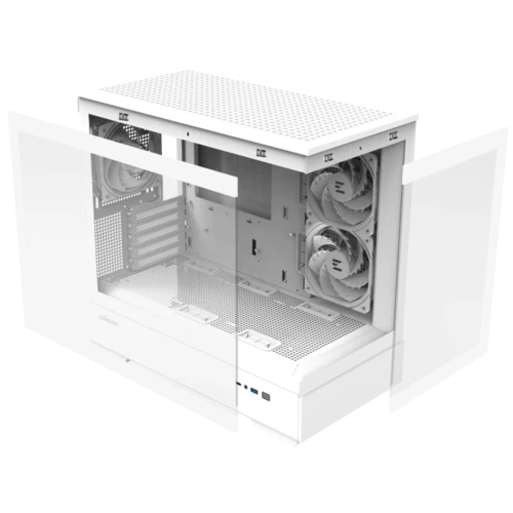 Корпус Zalman P30 White V2, Micro-ATX, белый — 5