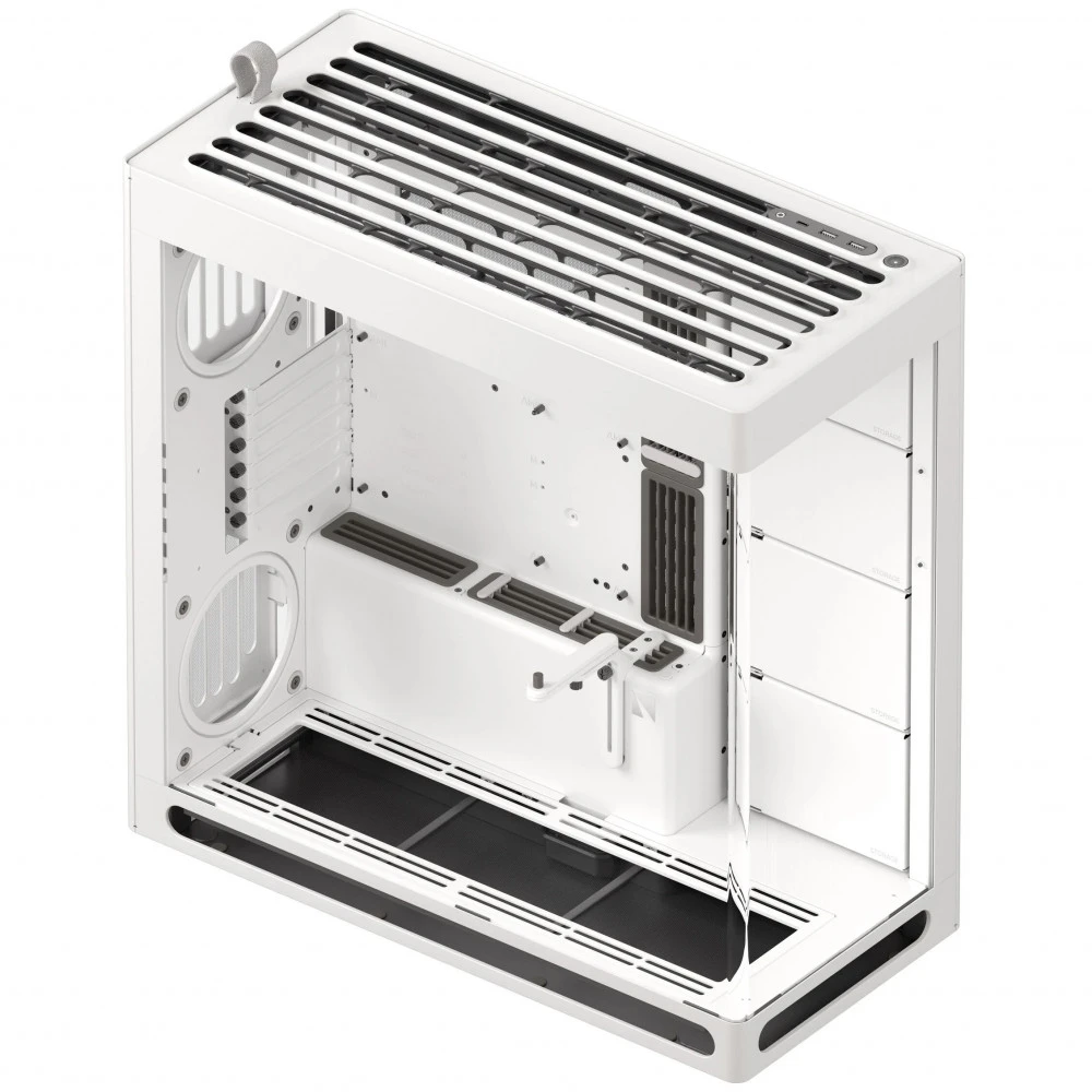 Корпус HAVN HS 420 White, E-ATX/ATX, USB Type-C, белый — 2