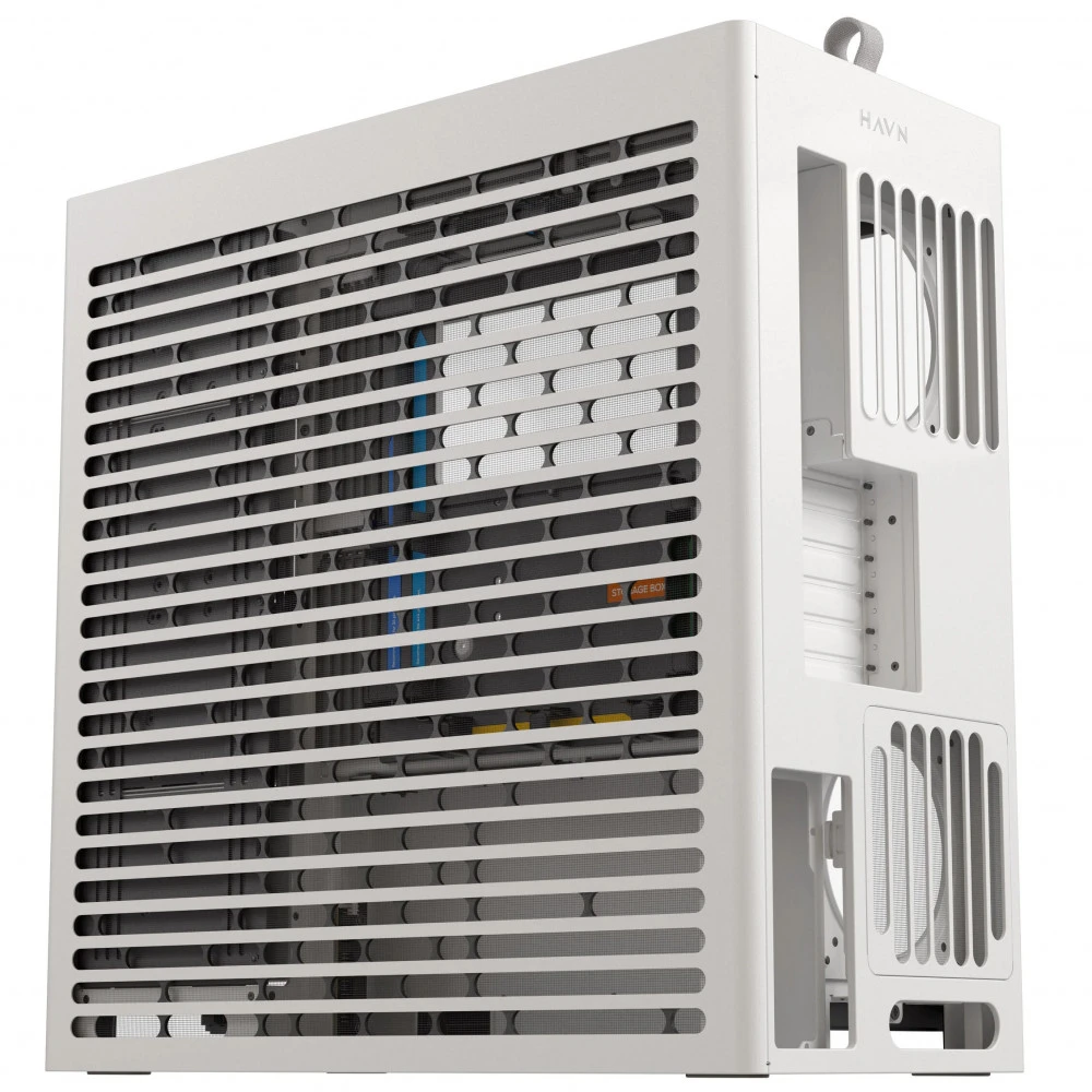 Корпус HAVN HS 420 White, E-ATX/ATX, USB Type-C, белый — 3