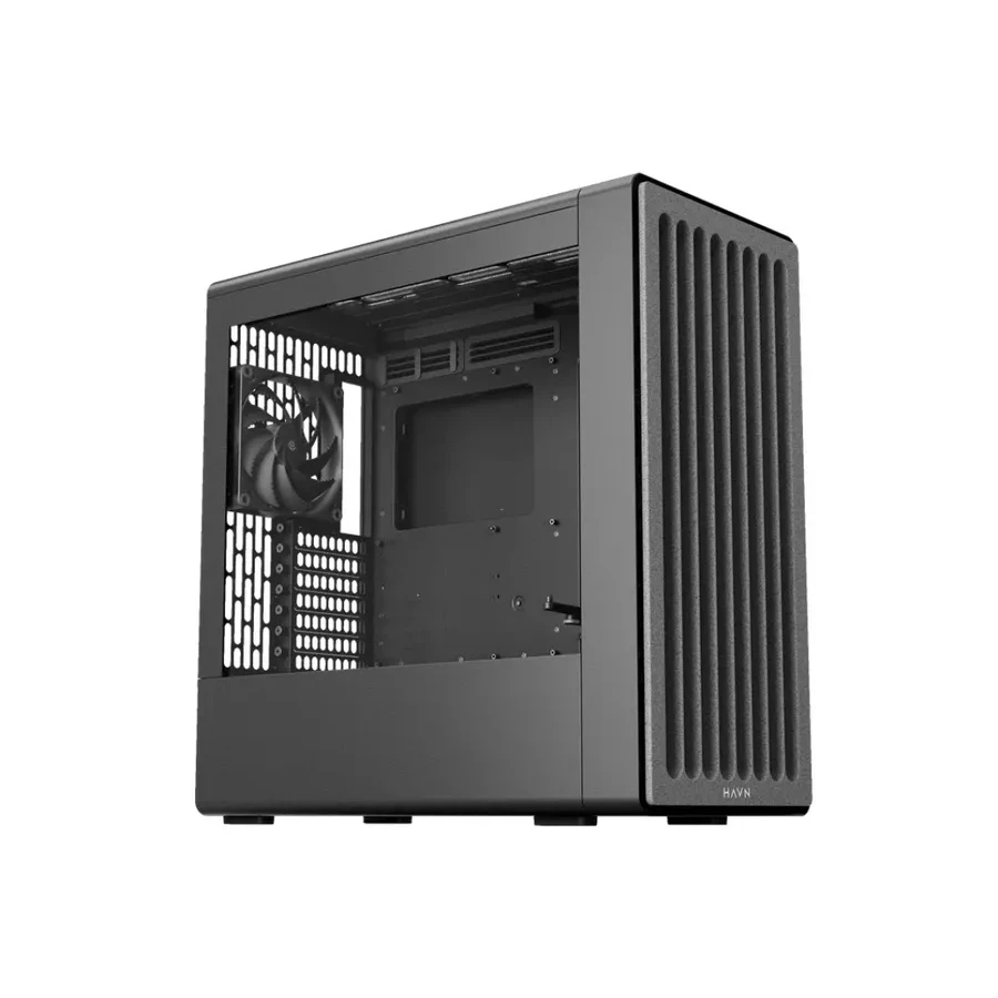 Корпус HAVN BF 360 Flow Black, E-ATX/ATX, чёрный