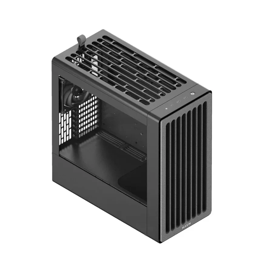 Корпус HAVN BF 360 Flow Black, E-ATX/ATX, чёрный — 3