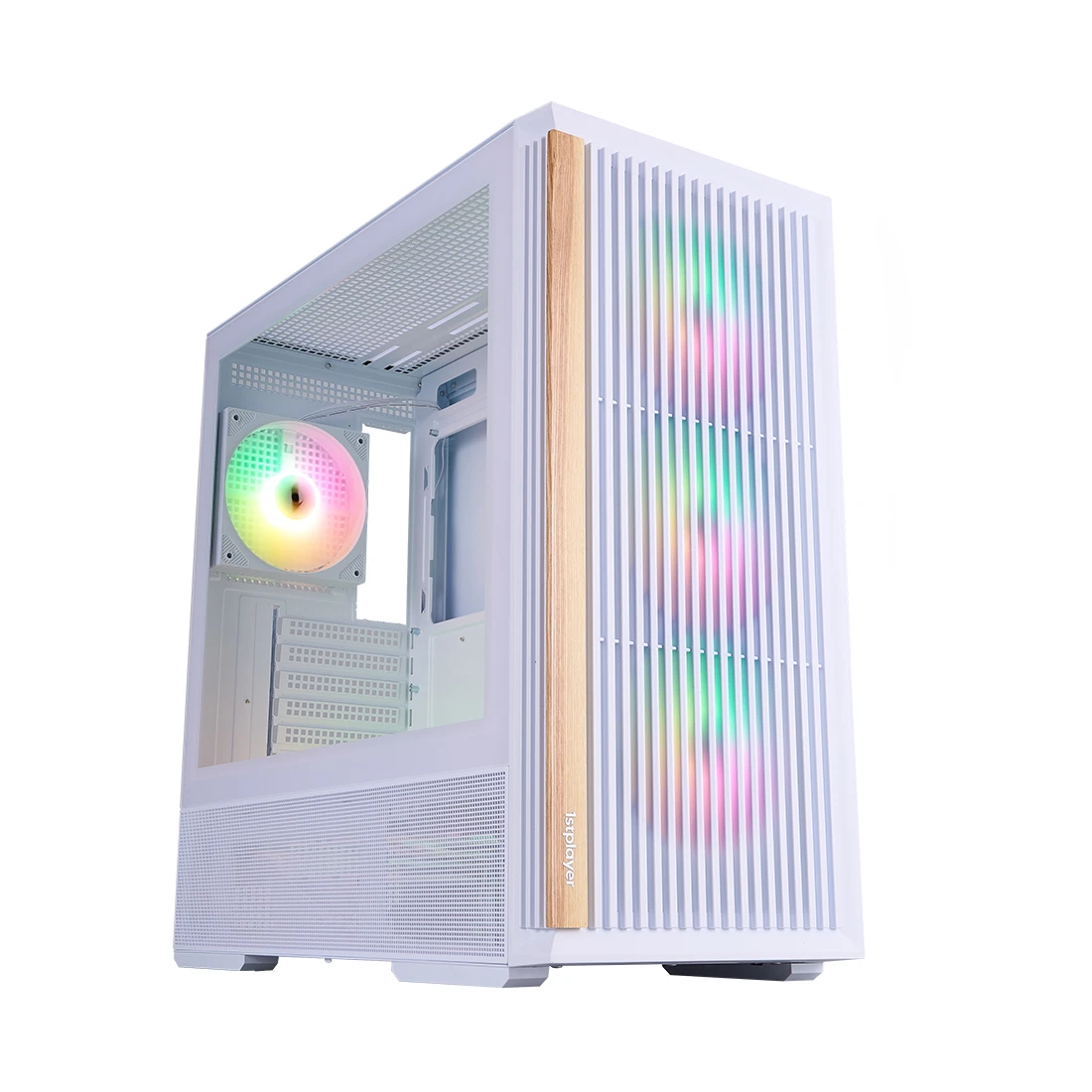 Корпус 1STPLAYER WD7, белый, без БП