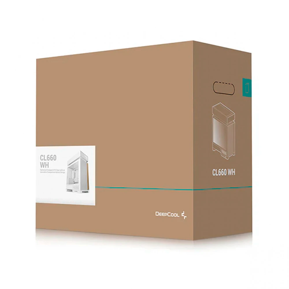 Корпус Deepcool CL660 белый без БП — 5